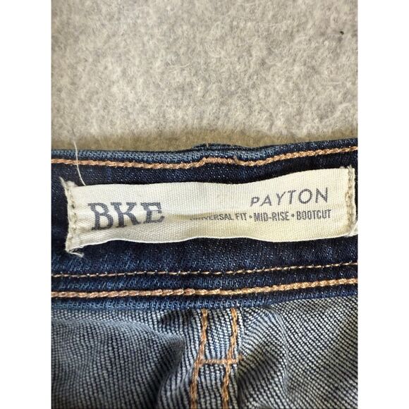 Bke Women's 28x31.5 Payton Universal Fit Mid Rise Bootcut Jeans Blue - Picture 2 of 8